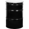 55_gallon_steel_drum_black_reconditioned_un_rated_unlined_cover_with_bolt_ring_2_22_3_4_22_fittings_26wr55_1
